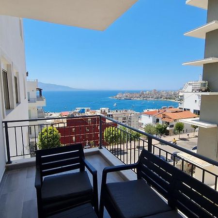 Sea And City View Apartment Saranda Kültér fotó