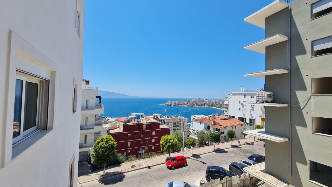 Sea And City View Apartment Saranda Kültér fotó